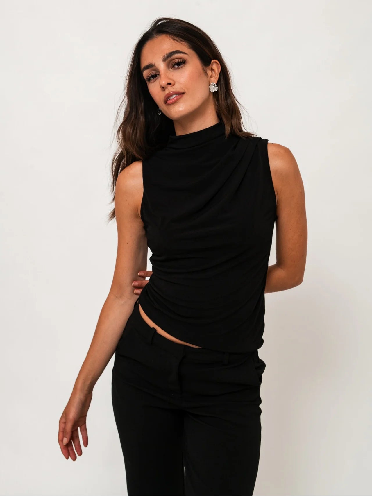 PCMADISON Top - Black